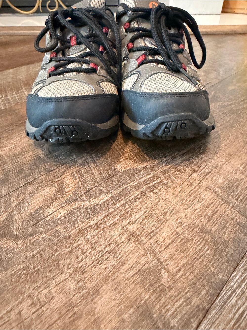Merrell Kids Trail Hiking Shoes Gray Black Youth Size 4.5 Waterproof Outdoor - Picture 2 of 6